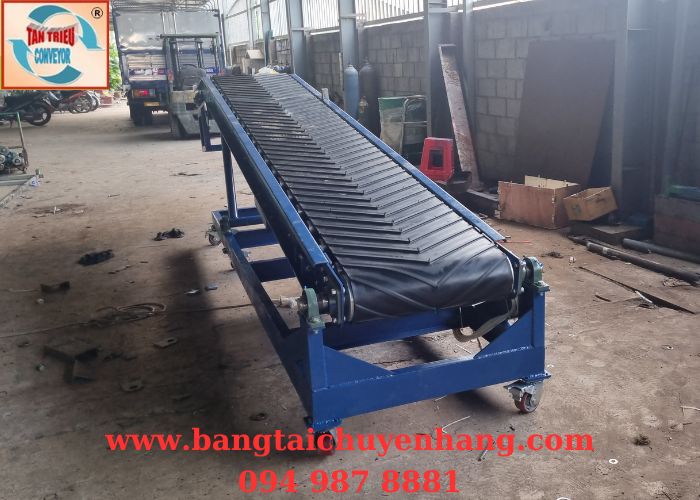 Băng Tải Cao Su Có Gân