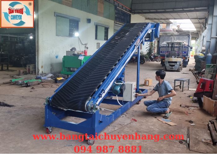 Băng Tải Cao Su Có Gân