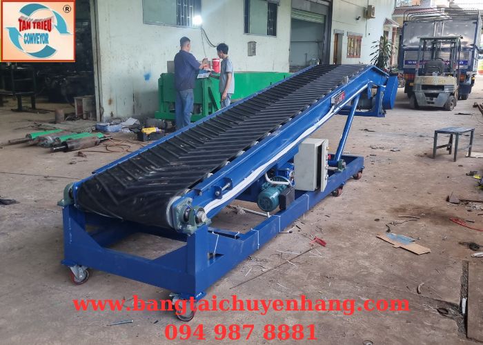 Băng Tải Cao Su Có Gân