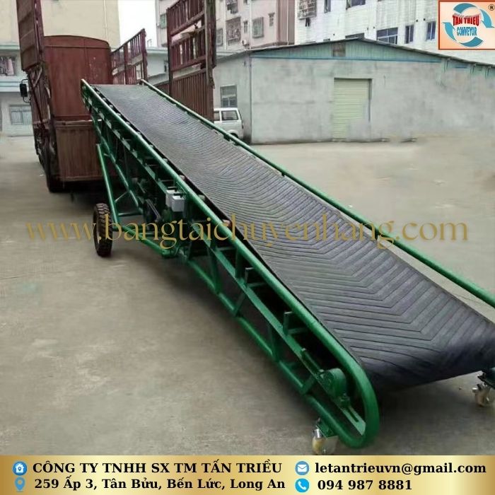Băng tải cao su gân V