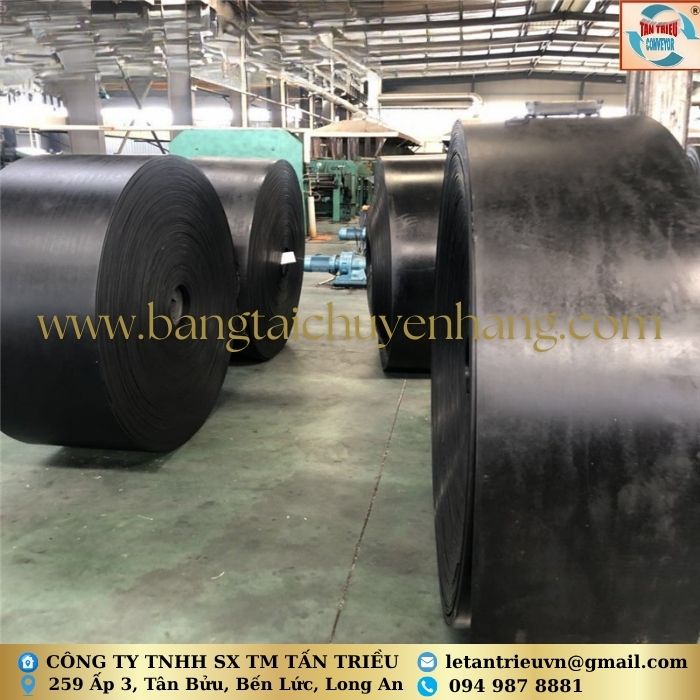 Dây băng tải cao su trơn