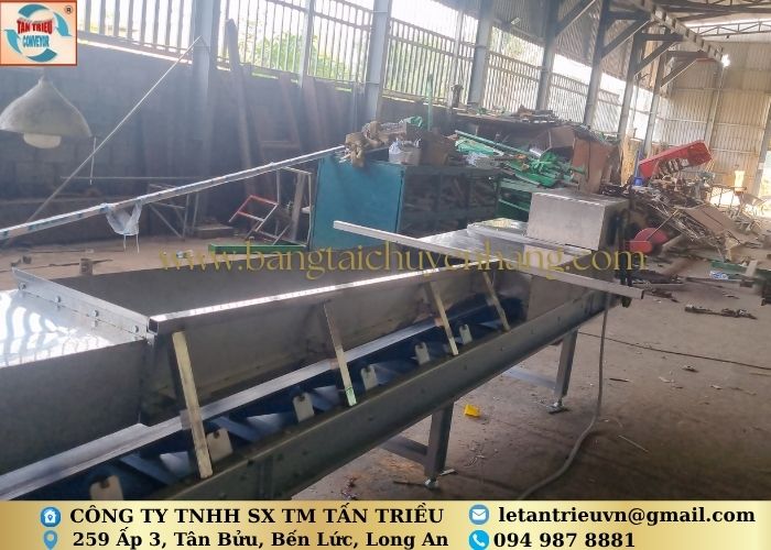 Băng Tải Cao Su Lòng Máng