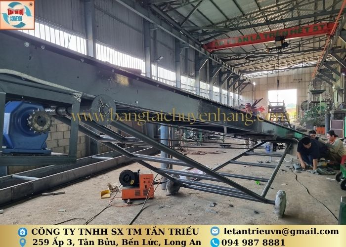 Băng Tải Cao Su Nâng Hạ