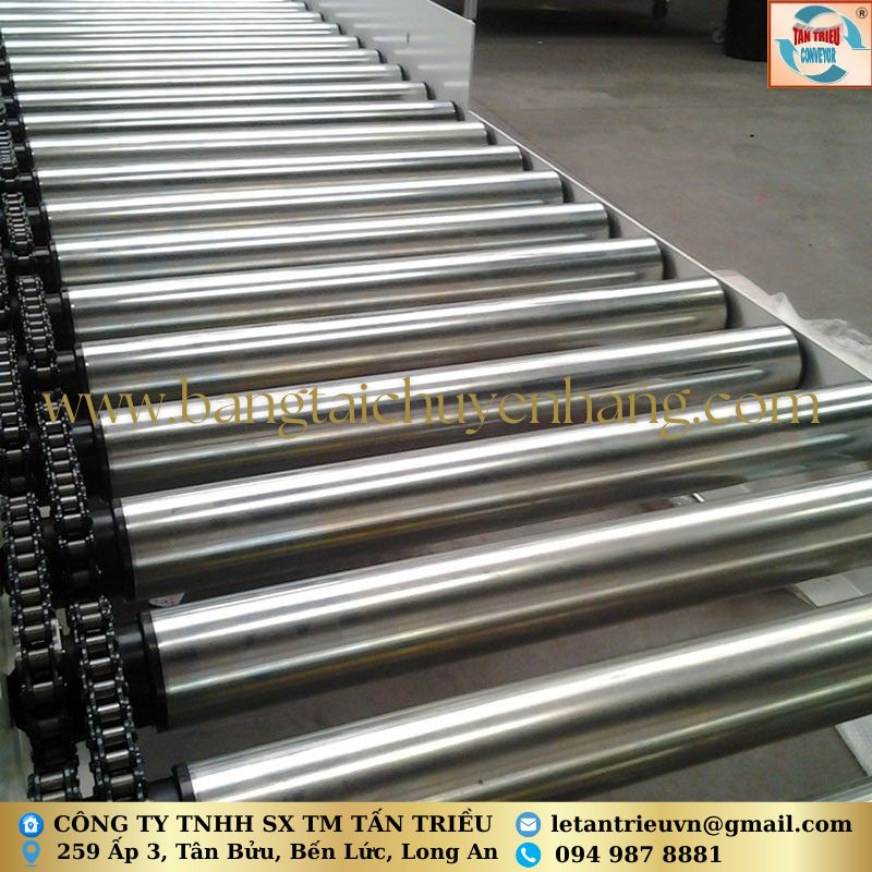 Gia công băng tải con lăn truyền động