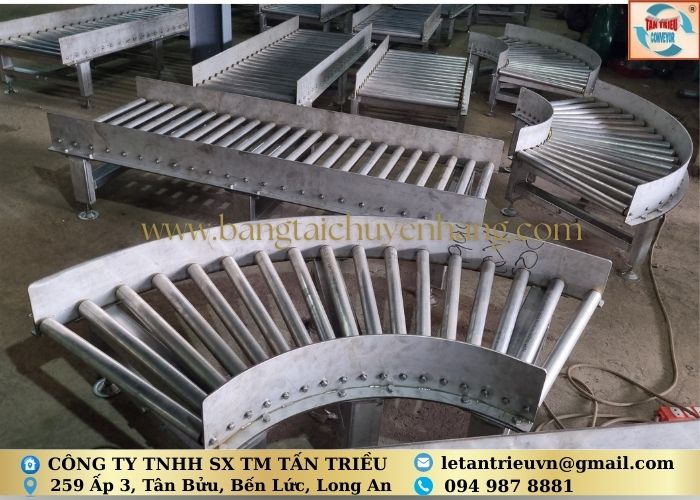 Băng tải con lăn tự do