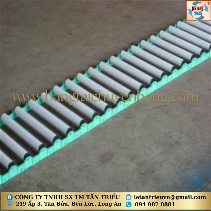 Băng tải Con Lăn Nhựa Cuốn