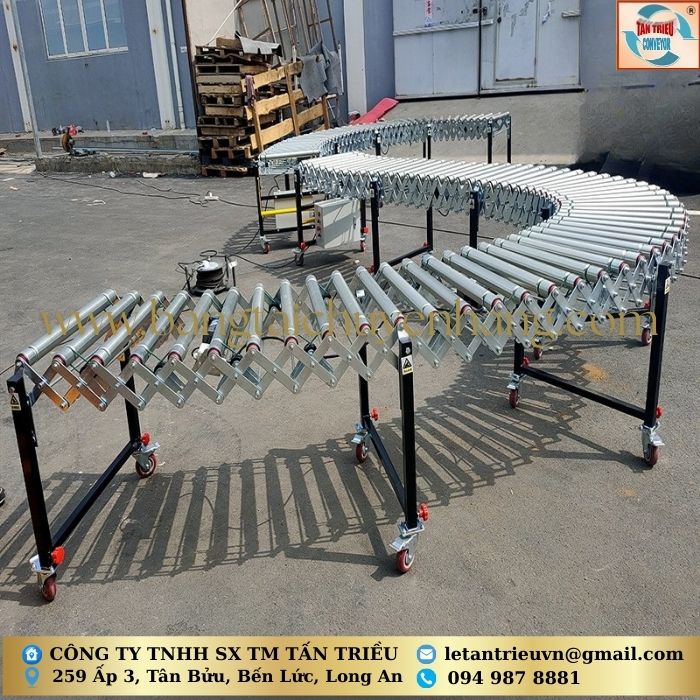 Băng tải xếp