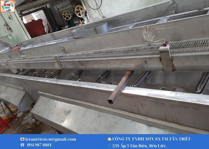 Băng Tải Lưới Chiên Thực Phẩm