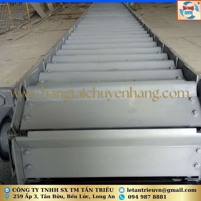 Băng Tải Lưới Dạng Xích Tấm