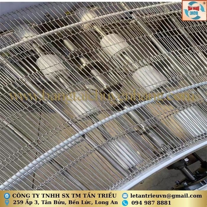 Lưới Băng Tải Dạng Mắt Ngang