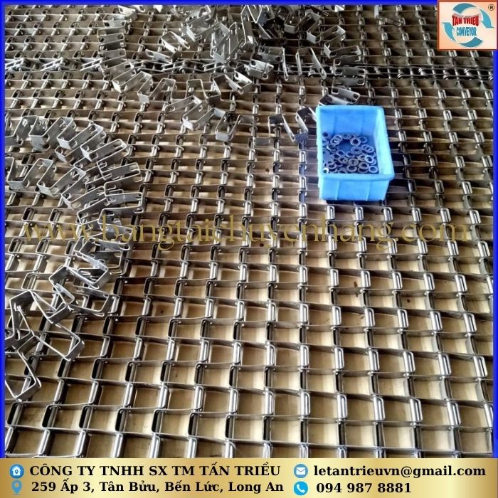 Lưới Băng Tải Dạng Tổ Ong