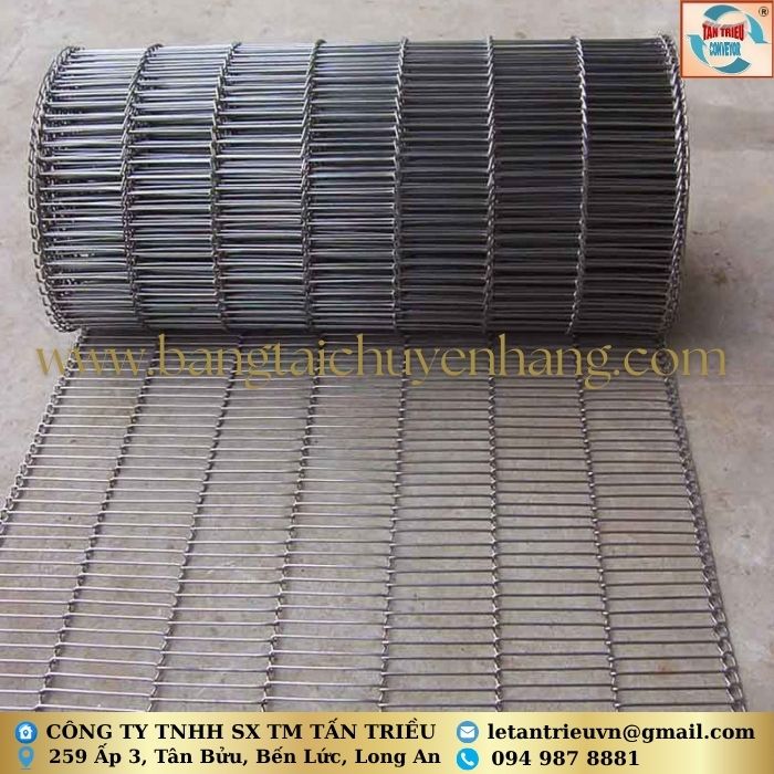 Lưới Băng Tải Dạng Mắt Ngang