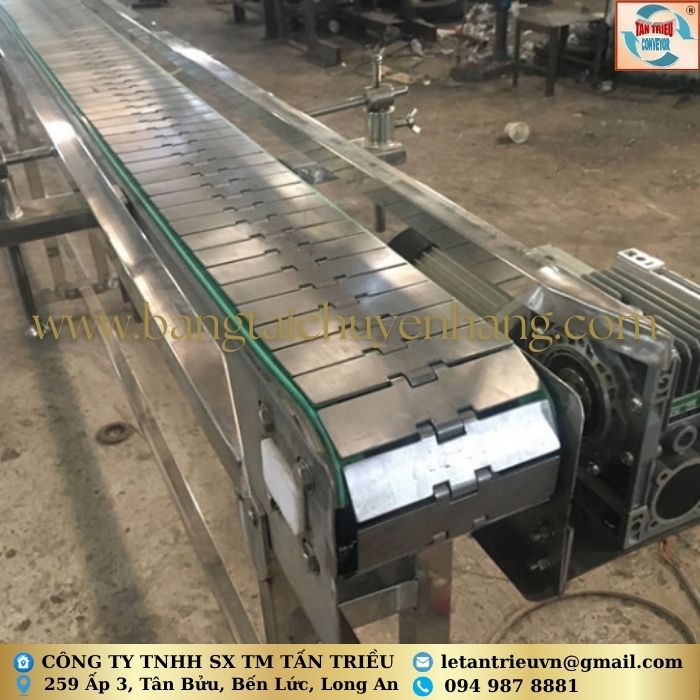 Băng Tải Lưới Dạng Xích Tải Inox