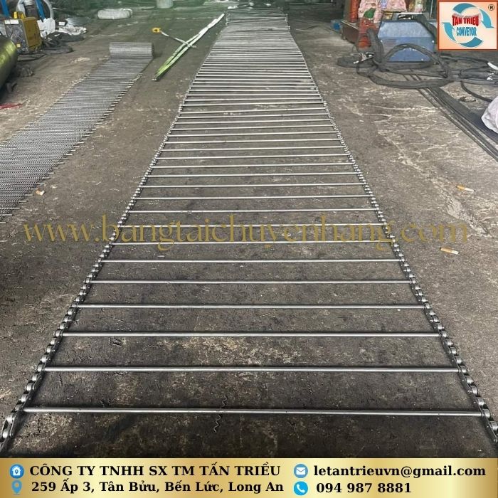Lưới Băng Tải Inox Dạng Xích
