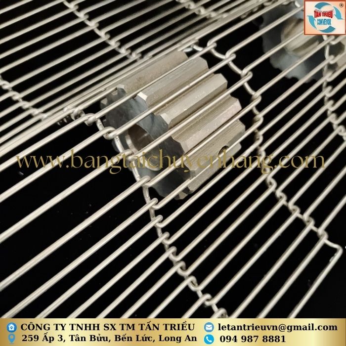 Lưới Băng Tải Dạng Mắt Ngang