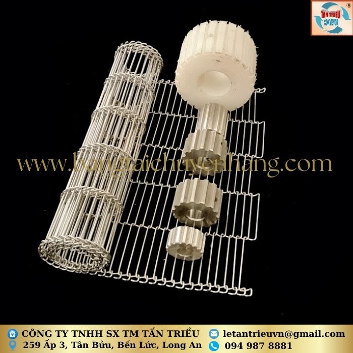 Băng Tải Lưới Chiên Thực Phẩm