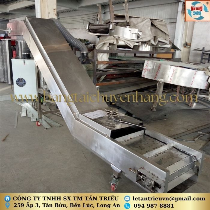 Băng Tải Lưới Dạng Xích Tải Inox