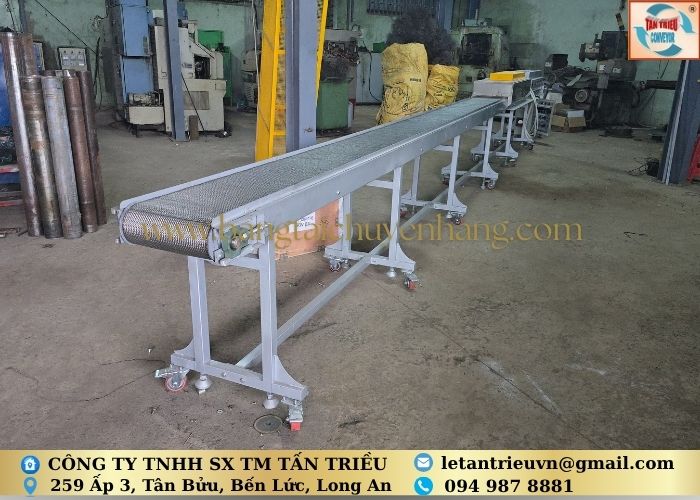 Băng Tải Lưới Sấy Inox Dạng Chiếu