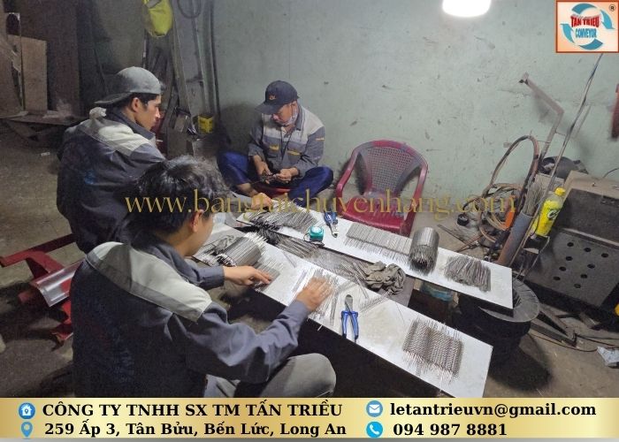 Băng Tải Lưới Chịu Nhiệt Độ Cao