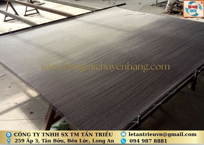 Lưới Băng Tải Inox Dạng Chiếu