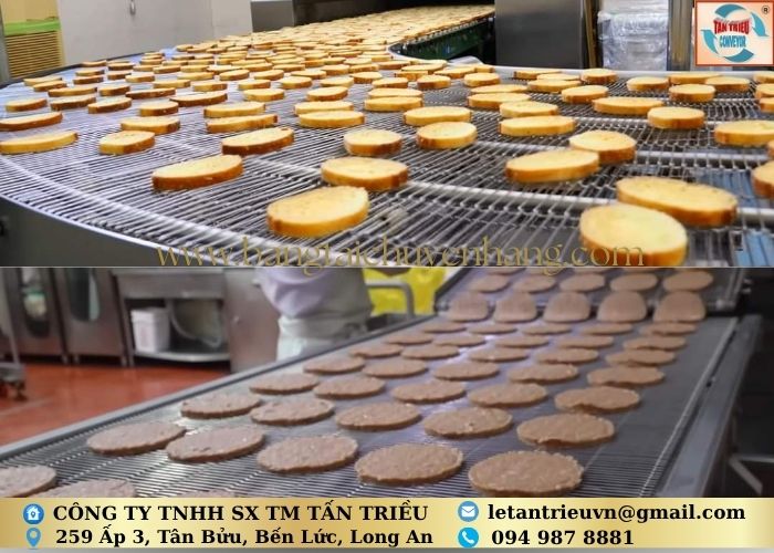 Băng Tải Lưới Sấy Thực Phẩm