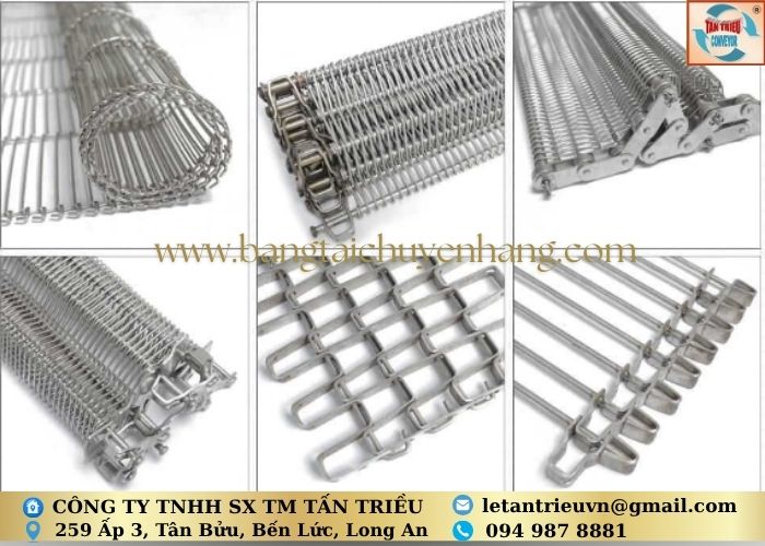 Băng Tải Lưới Inox 304