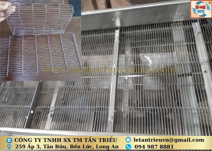 Băng Tải Lưới Chiên Thực Phẩm
