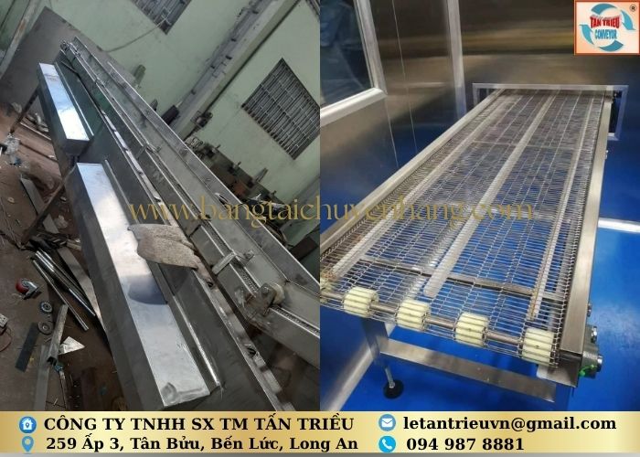 Lưới Băng Tải Dạng Mắt Ngang