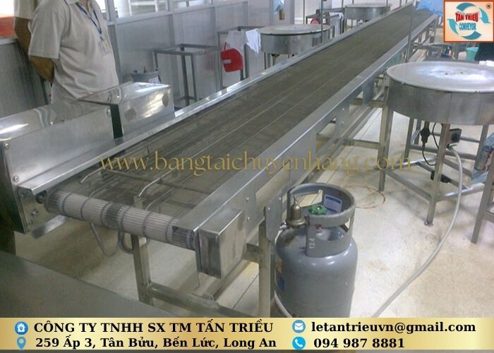 Băng tải lưới thép inox