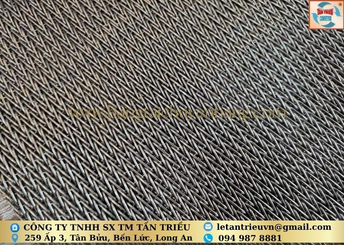 Băng Tải Lưới Sấy Inox Dạng Chiếu