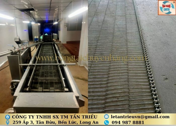 Băng tải lưới inox 304