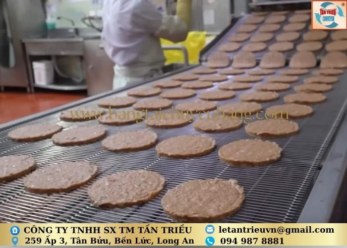Băng Tải Lưới Sấy Thực Phẩm
