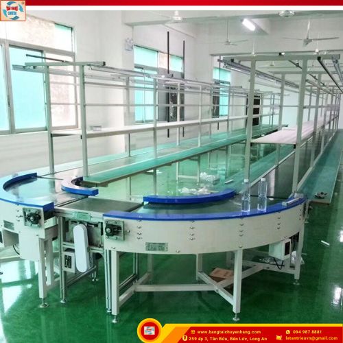 Băng Tải PVC Xanh Trơn