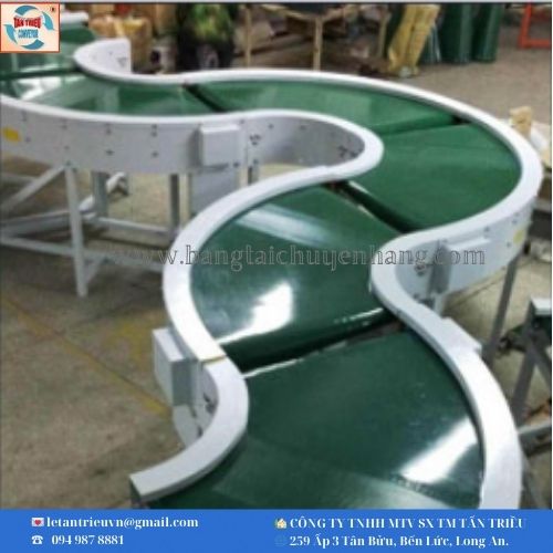 Băng Tải PVC Xanh Trơn
