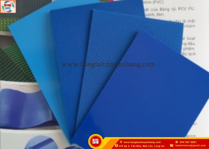 Dây băng tải PU xanh
