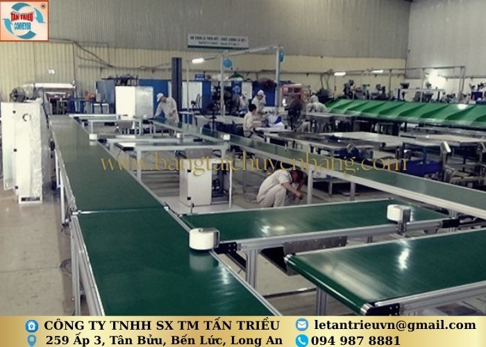 Băng Tải Nhựa PVC