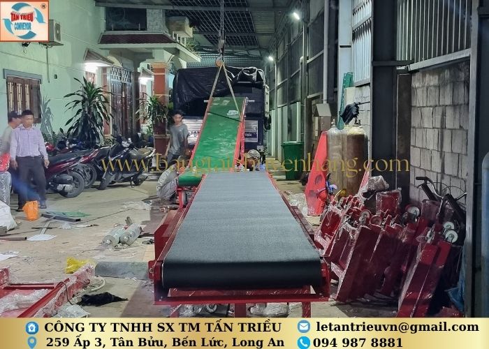 Xưởng sản xuất băng tải Tấn Triều