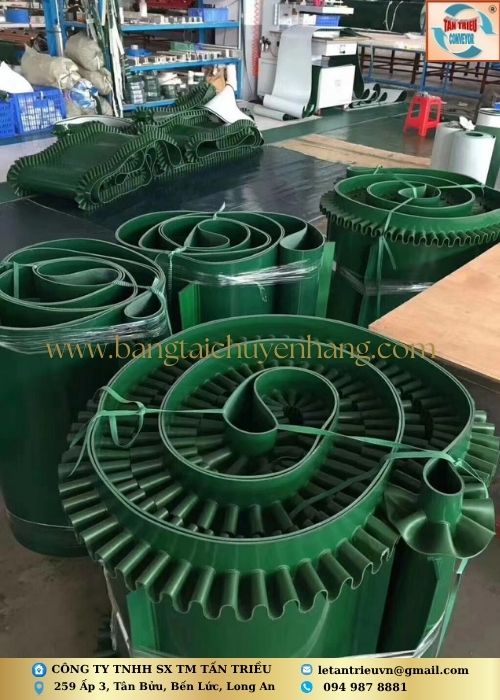 Dây băng tải PVC tai bèo