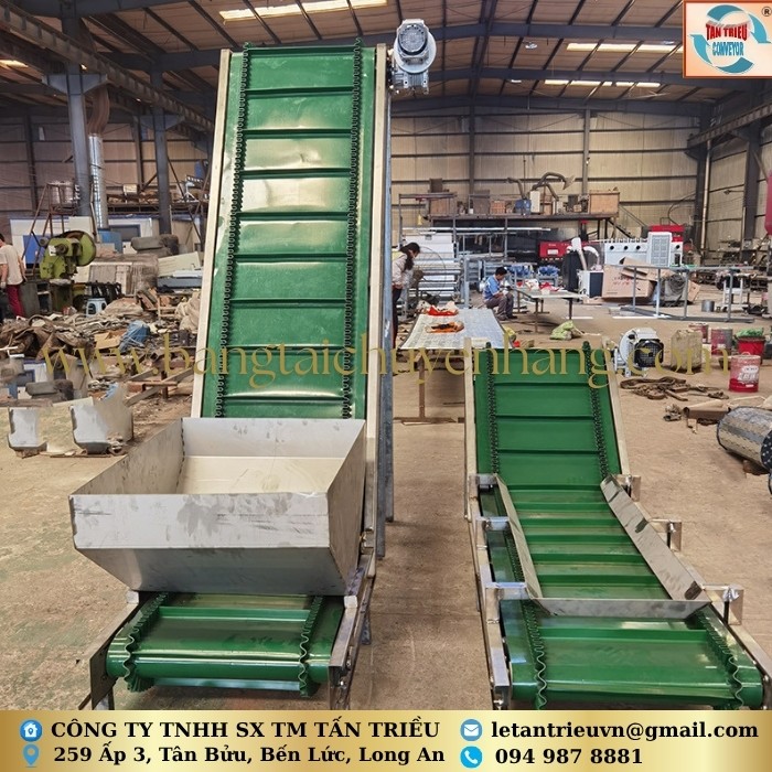 Băng Tải Cấp Liệu PVC