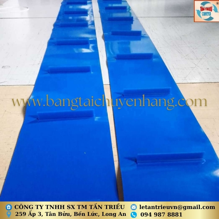 Băng Tải PU Xanh Dương