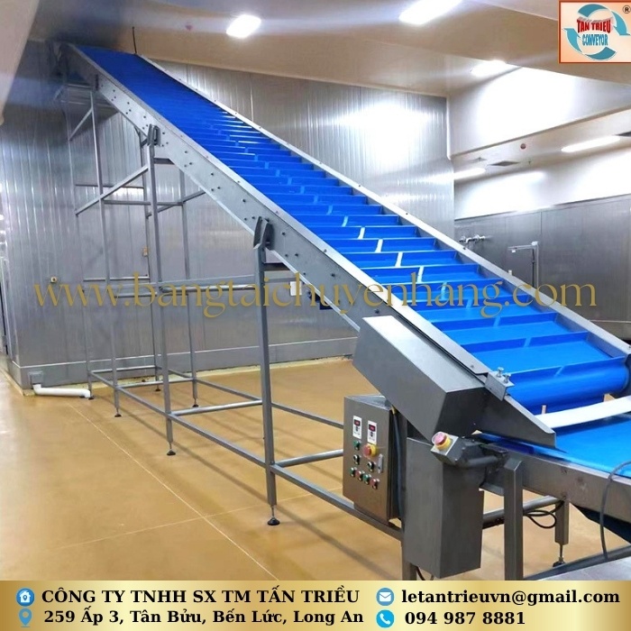 Băng Tải PU Xanh Dương