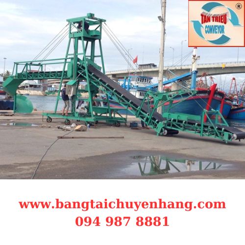 Băng Tải Cao Su Lòng Máng