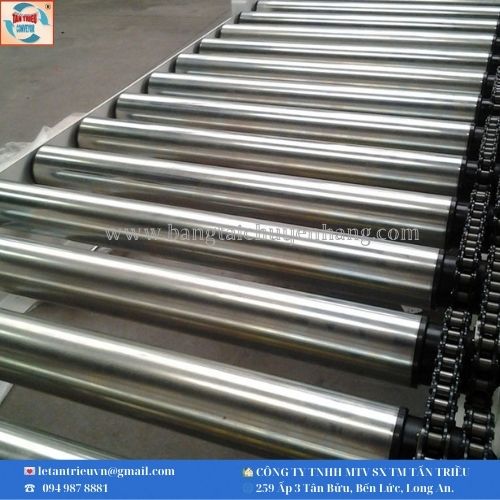 Băng Tải Con Lăn Inox