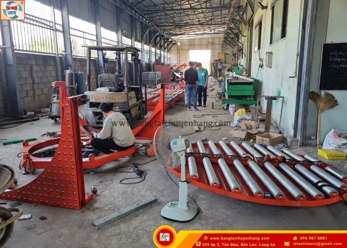 Băng Tải Con Lăn Truyền Động