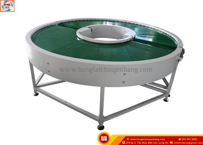 Băng Tải Góc Cong