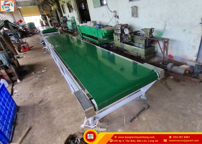 Băng Tải Pvc Xanh