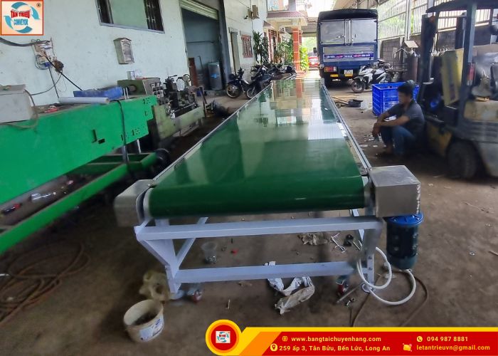 Băng Tải Pvc Xanh