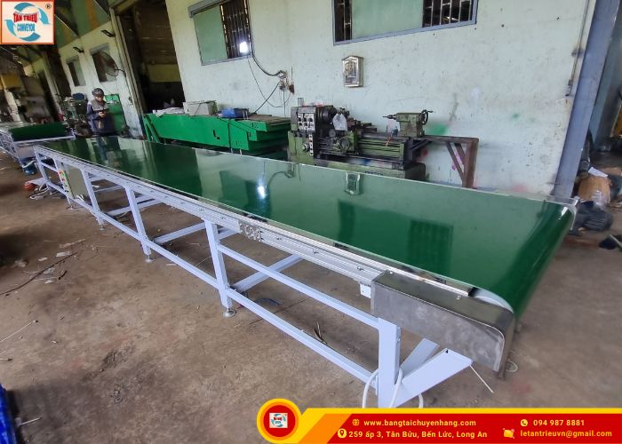 Băng Tải Pvc Xanh