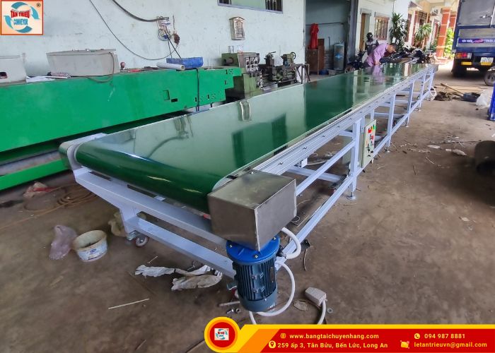Băng Tải Pvc Xanh