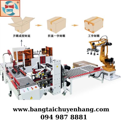 Cánh Tay Robot Gắp Bao